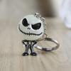 Halloween Scary Skull Luminous Keychain Key Holder Bag Hanging Pendant Gift