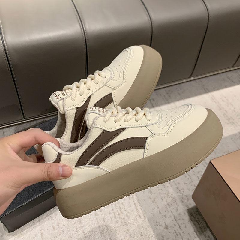 Платформа с цветовой блокировкой Немецкие тренировочные кроссовки женские весенние новые универсальные повседневные спортивные кеды ins