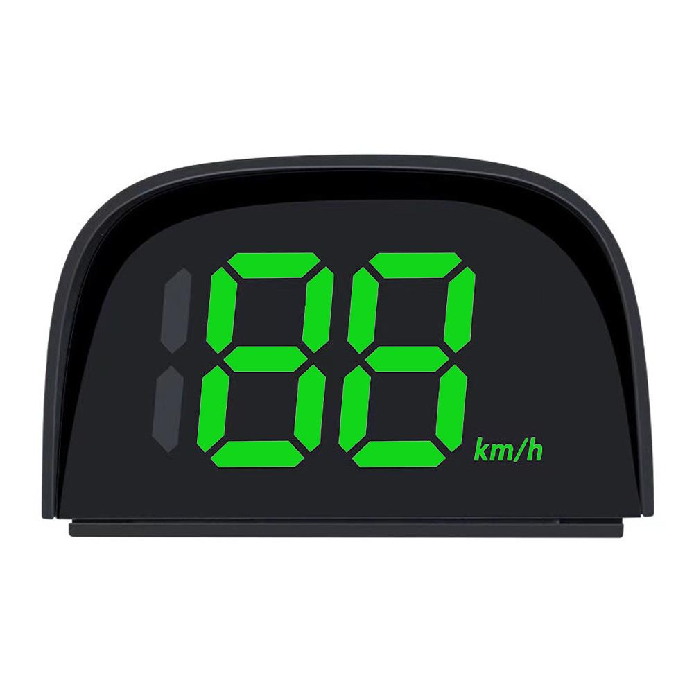 Car Head Display Digital GPS Speedometer HUD Speed Meter KMH MPH Dispaly Plug and Play for Vehicle Truck Motorcycle Auto Part Accessories