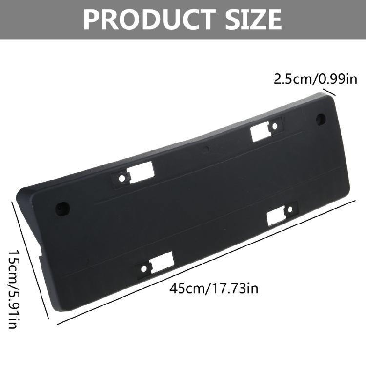 Рамка для номерного знака автомобиля Декоры экстерьера Передний бампер для C-Class W205 2015-2018
