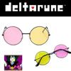 Spamton Plush Glasses Gaming Anime Peripheral Triangle Rune Cosplay Eyewear