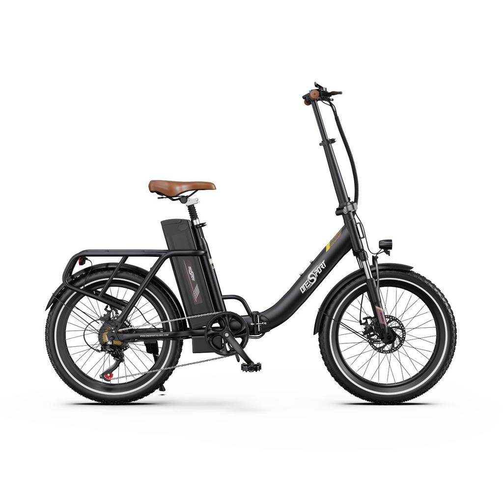 Onesport OT16-2 20 Inch Folding Electric Bike, 48V 17AH Battery, 60KM Pure Electric Range, 250W Motor, 7-Speed, City Commuter E-Bike