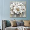 Wall Art Picture for Living Room Canvas Paintings On Canvas  Many White Flowers Hotel Decor Home Decor Art