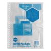 Marbig Display Book Refill Pockets 10pk (A4) (Clear)