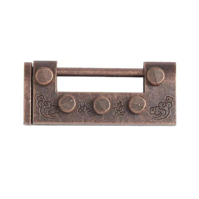 Classical Antique Chinese Lock and Key Puzzle Disentanglement Brain Teaser IQ Logic Test Educational Toys For Kids Teens Adults
