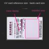 1/5/10PCS PVC Sun Protection Card Protection UV Test Paper New UV Sensor Card  Outdoor