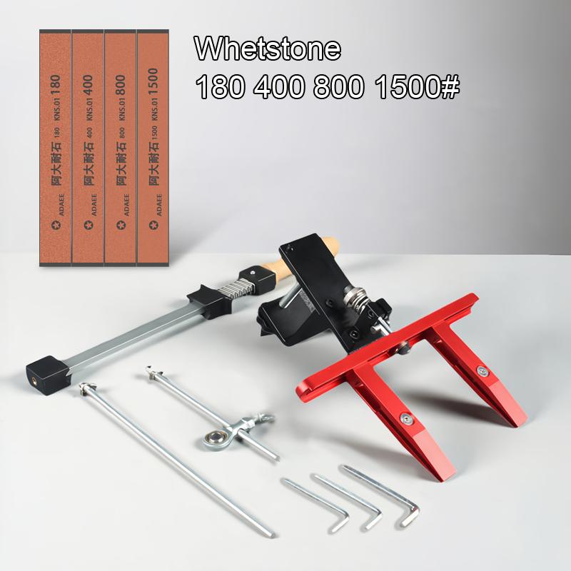 Профессиональная точилка для ножей под углом Кухонные фиксированные точилки Алмазная система заточки Водный камень Новый дизайн Инструмент для заточки дерева