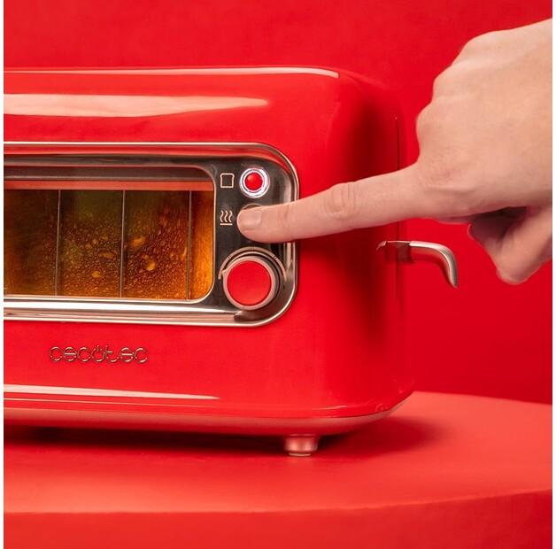 Toaster Cecotec 08043 RetroVision Red