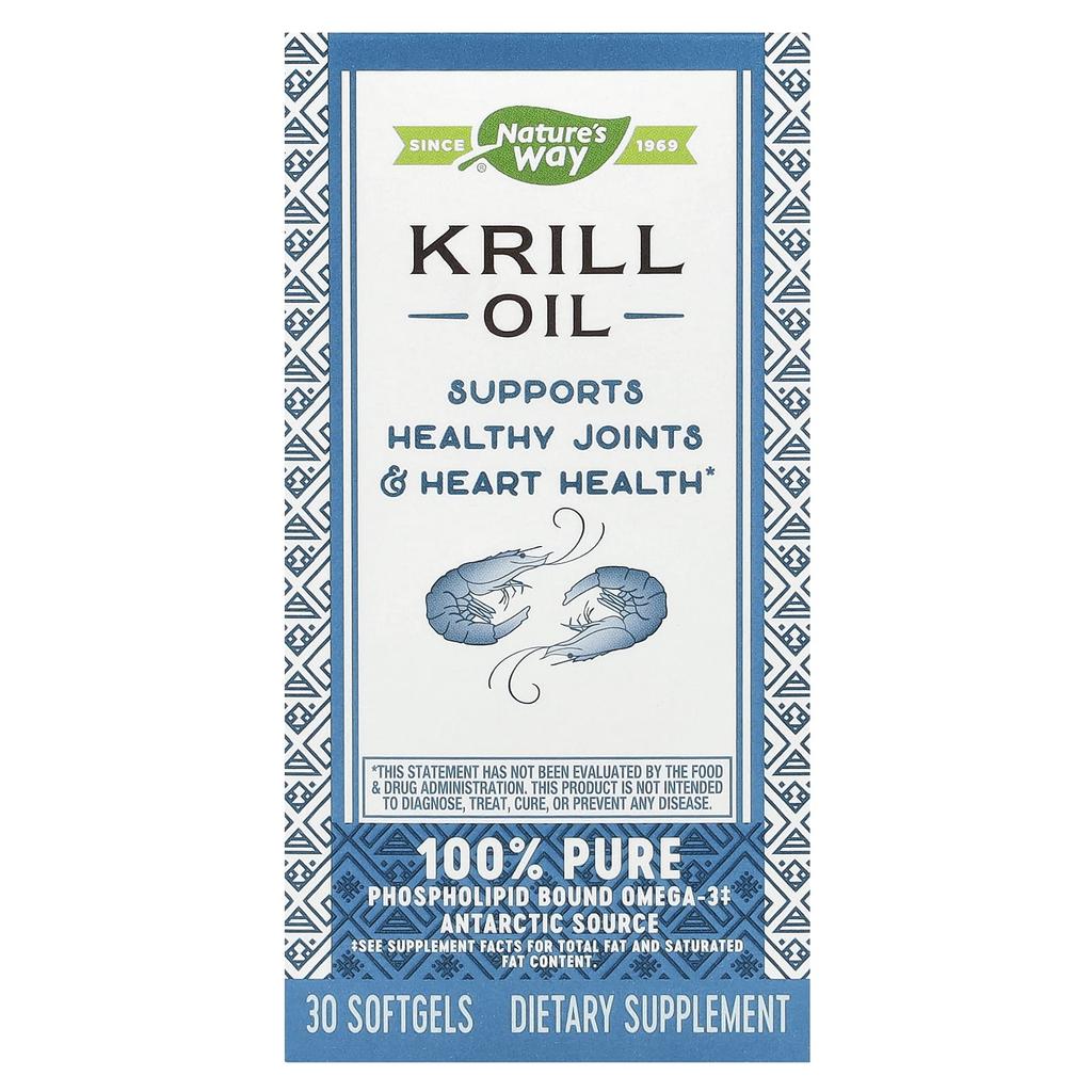 Nature's Way Krill Oil, 30 Softgels