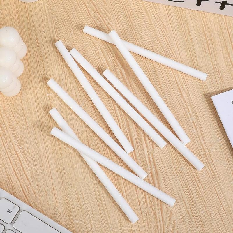 50 шт. Высокоэффективные хлопковые фитили Фильтрующие стержни для USB мини-увлажнителей Диффузор холодного пара Сменные фитили