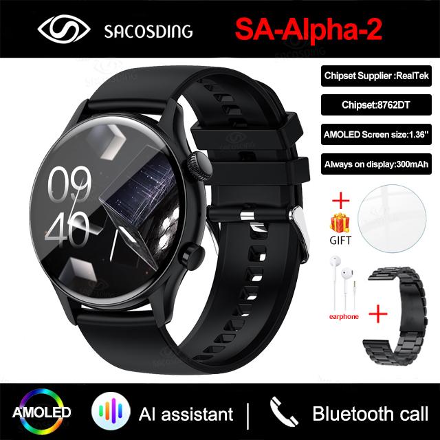 Nfc Bluetooth Call женские умные часы мужские Amoled 390*390 Hd экран всегда отображает часы водонепроницаемые умные часы для Xiaomi