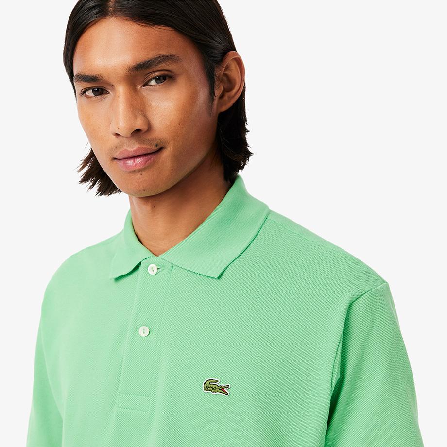 Lacoste Мужская классическая футболка-поло с коротким рукавом L1212-55GTTF