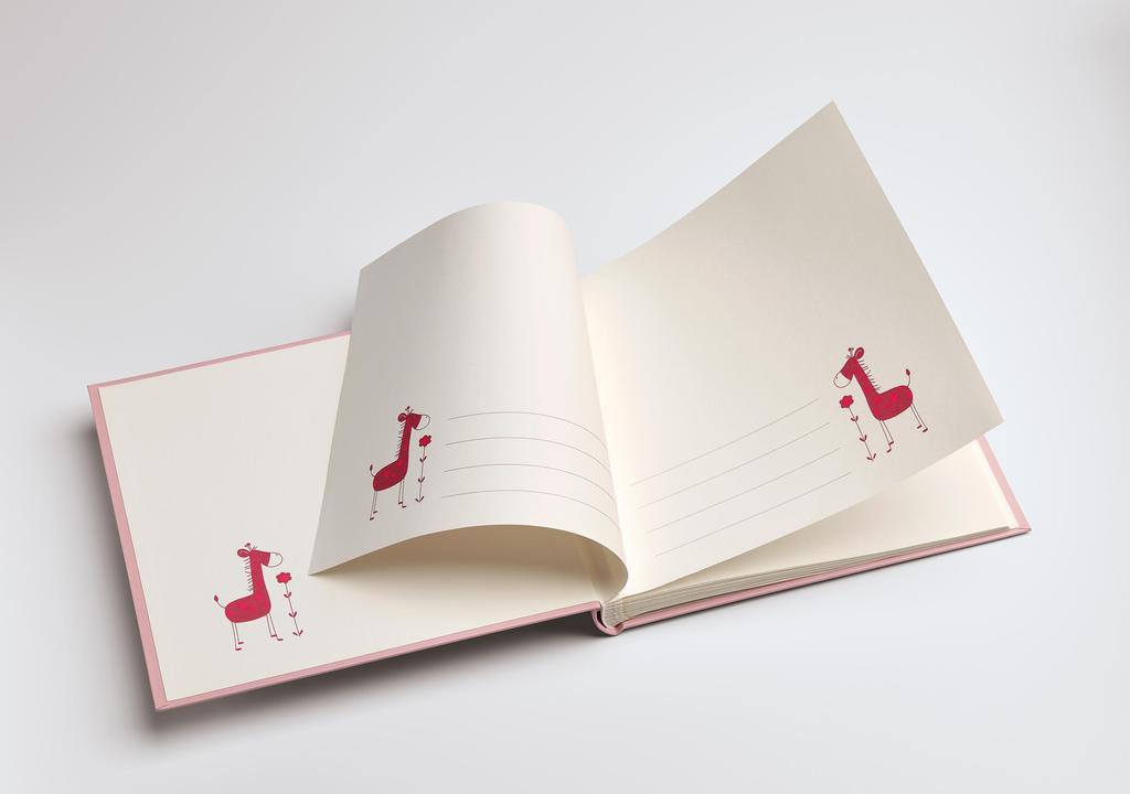 Baby Album Baby Animal, In 2 Colors 28X25 Cm