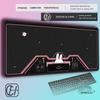 HYBXAXC Space Rabbit Astronaut Game Mouse Pad ESports Computer Thickened Desktop Mat AntiSlip Washable Rubber Keyboard Pads
