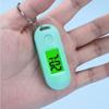 Digital Electronic Clock Mini Small Wall Watch LCD Display Study Library Luminous Key Ring Watch