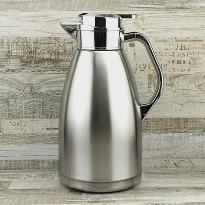 Двухслойный изолированный чайник из нержавеющей стали 304 в европейском стиле, большая емкость для использования в гостинице или дома