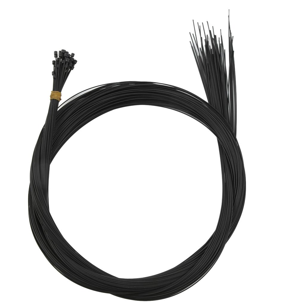 BOLANY 50pcs set Mountain Bike Derailleur Line with Roller Deformation Resistance Bicycle Brake Cable