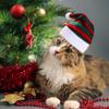 Pet Dog Christmas Cat Hat Cap Puppy Dog Accessories for Small Dogs Dog Hats for Cats Chihuahua Dog Costumes Pet Supplies