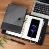 Беспроводная зарядка, сумка для ноутбука с USB-портом, многофункциональный органайзер для записей на кольцах, персонализация подарочной упаковки