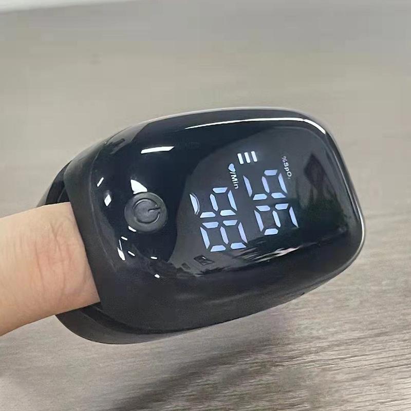 FDA CE Портативный пульсоксиметр Кислород в крови на палец Форма волны Значение Spo2 PI PR