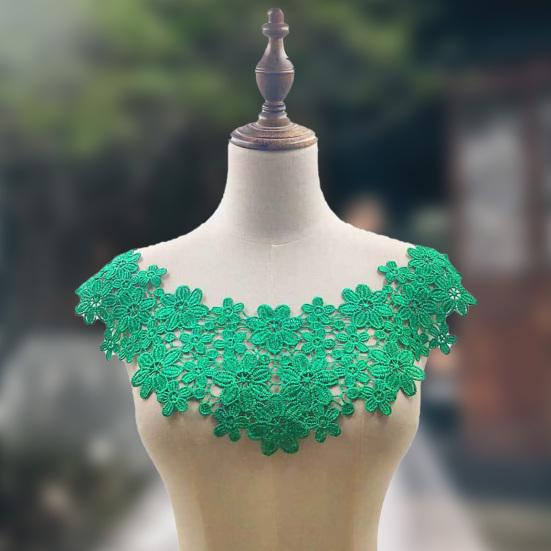 Lace Neckline Hollow Design DIY Craft Embroidery Lace Neckline Hollow Design Sewing DIY