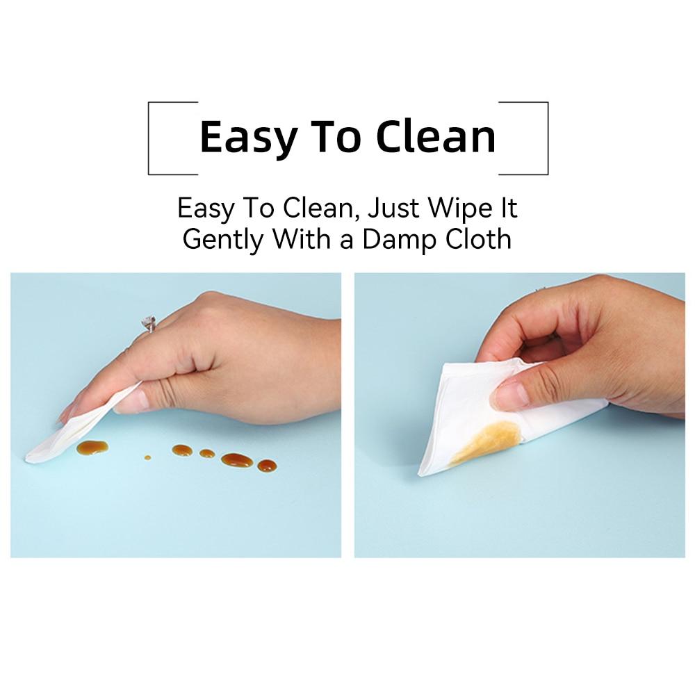 Офисный коврик для мыши небольшого размера, красочный двухсторонний водонепроницаемый защитный коврик для рабочего стола, нескользящий коврик для мыши из искусственной кожи для портативных ПК