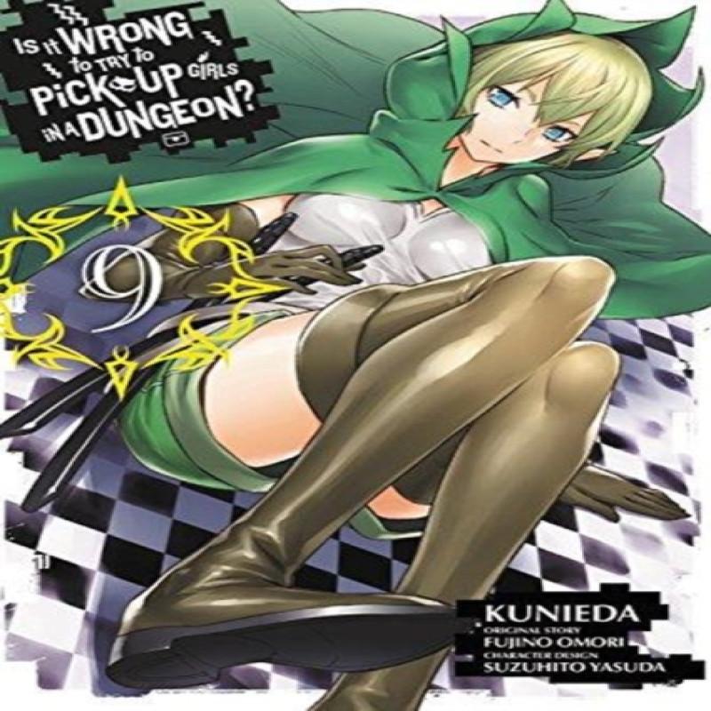 Is It Wrong to Try to Pick Up Girls in a Dungeon Vol. 9 manga by Suzuhito Yasuda Paperback Book 9781975326517