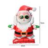 Large Standing Balloons Christmas Theme Santa Claus Xmas Tree Snowman Gingerbread Man Aluminum Film Balloon New Year Party Decor