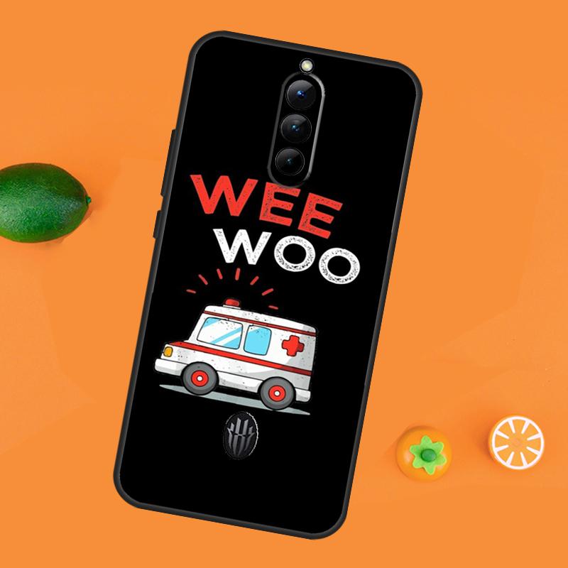 Чехол для скорой помощи, EMS, EMT, фельдшера для ZTE Nubia Red Magic 9 Pro 8 8S Pro Plus Red Magic 6 7 6S 7S Pro 5G 5S 6R, чехол