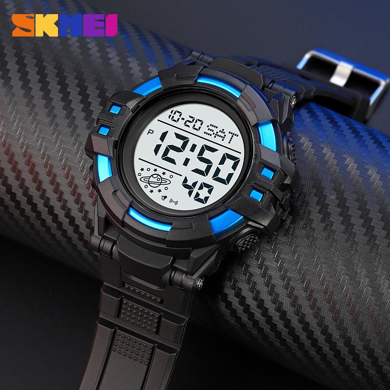 Moment beauty skmei многофункциональные спортивные мужские часы для отдыха на открытом воздухе водонепроницаемые студенческие мужские часы электронные часы
