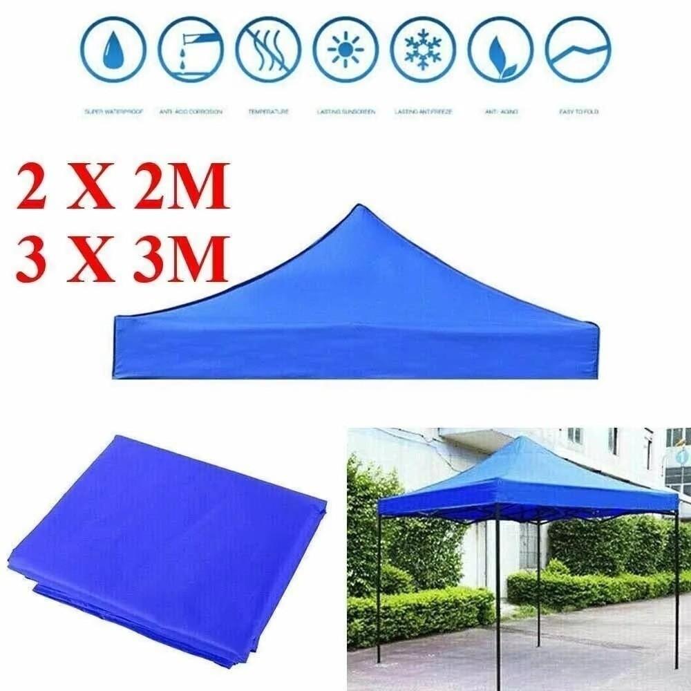 420D Oxford Cloth Tent Canopy Sun Blocking Canopy Top Replacement Awning Fabric Patio Shelter