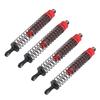 110mm RC Oil Filled Shock Absorbers Kit Aluminum Alloy Shock Absorber Damper for 1 10 RC Car Red