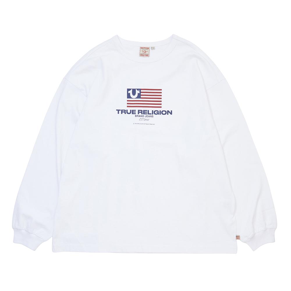 TRUERELIGION New Glory Лонгслив_Белый
