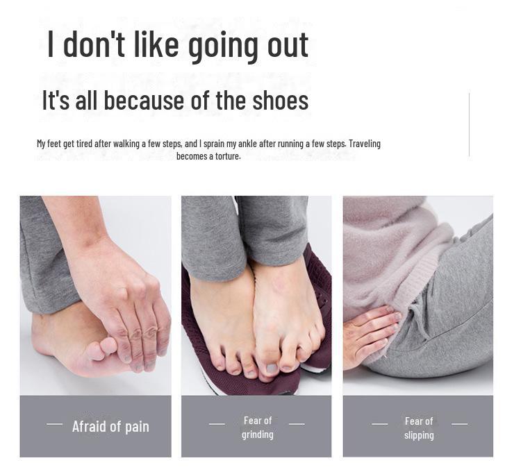 Дышащая нескользящая обувь для ходьбы для мужчин и женщин на весну и осень — идеально подходит для активных людей среднего и пожилого возраста