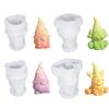 Easter Gnomes Resin Molds Cake Decorating Mold 3D Silicone Candle Mould Handmade Making Tool
