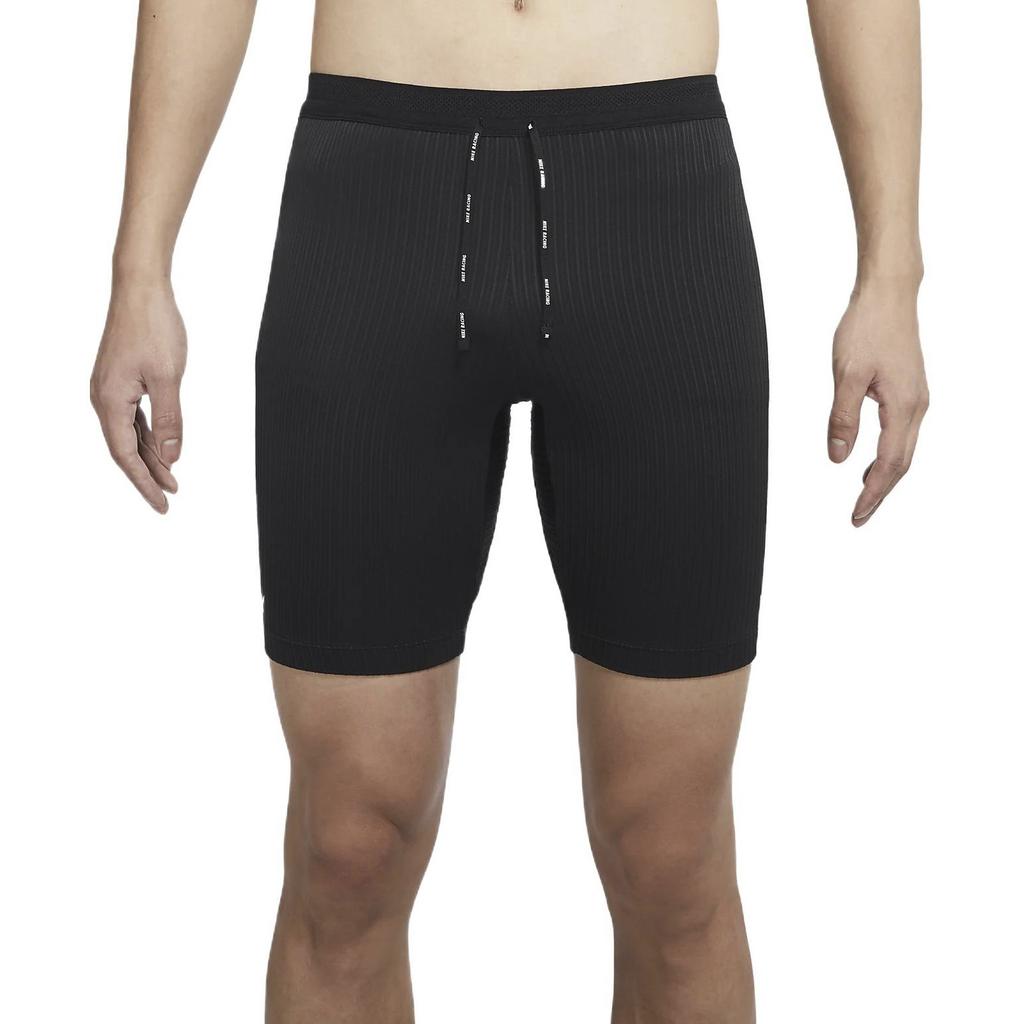 Nike Dri-FIT Stripe Breathable Lacing Slim Fit Sports Shorts Black Men's DM4623-010