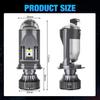 2 шт. 140 Вт 60000LM Двойная линза/Одна линза H4 Светодиодная лампа для фар Лампа проектора Дальний/ближний свет Автомобиль Модернизация LHD RHD Фара Canbus без ошибок