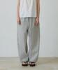 MAIS Seersucker Banding Balloon Pants / Ivory