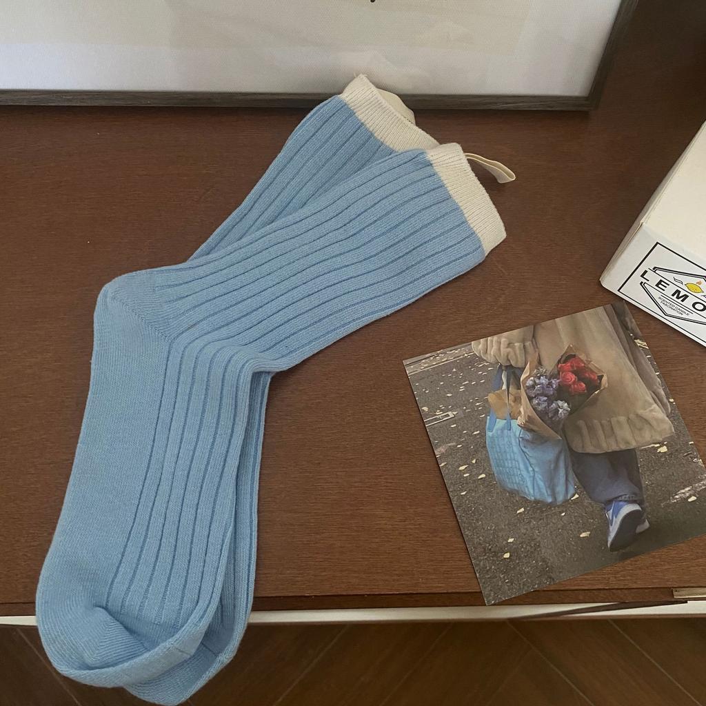 Red Socks, Year Of The Horse Cotton Socks, New Year'S Red New Year Socks, Cute Medium Gift Box Socks