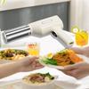 Electric Pasta Noodle Maker 5 Molds Noodle Pasta Machine Portable Rechargeable Utility Kitchen Gadget