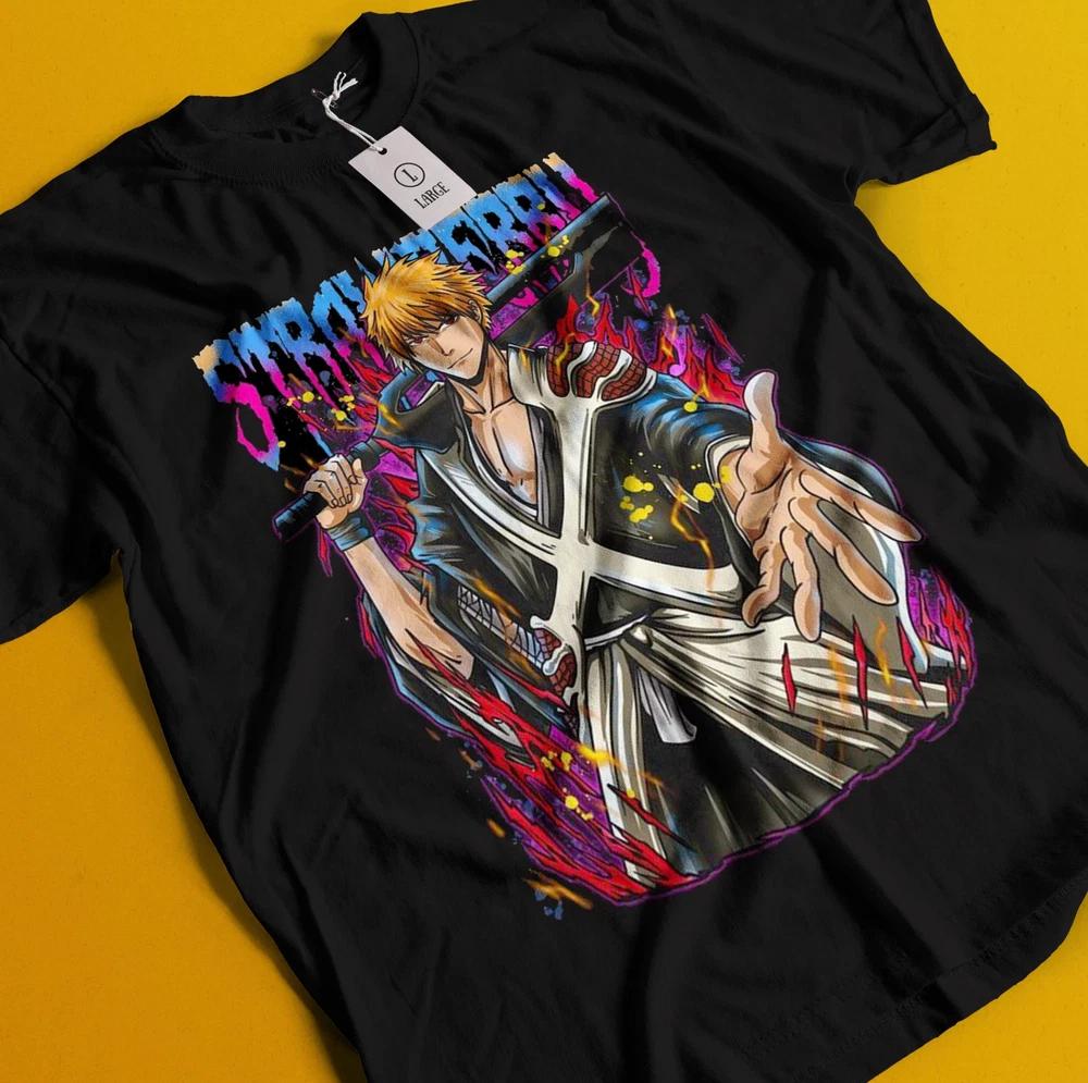 Bleach Ichigo Bankai Anime Unisex TShirt All Size 8