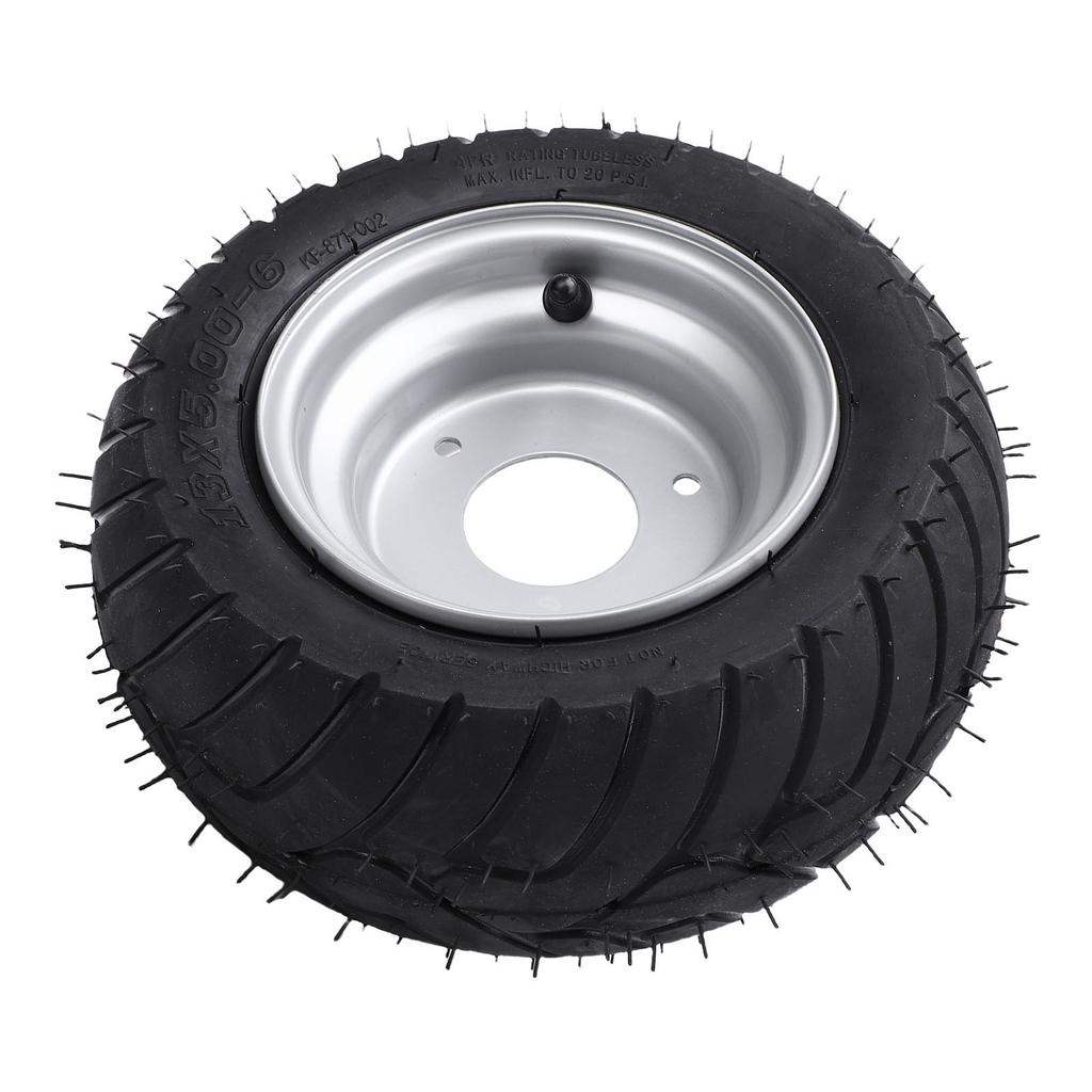 13x5.00 6 13 5.00 6 Шина 6 Дюймов Противоскользящая Шина и Колесная Сборка с Ободом для Квадроцикла ATV Внедорожного Карта Гольф-Кара Мини