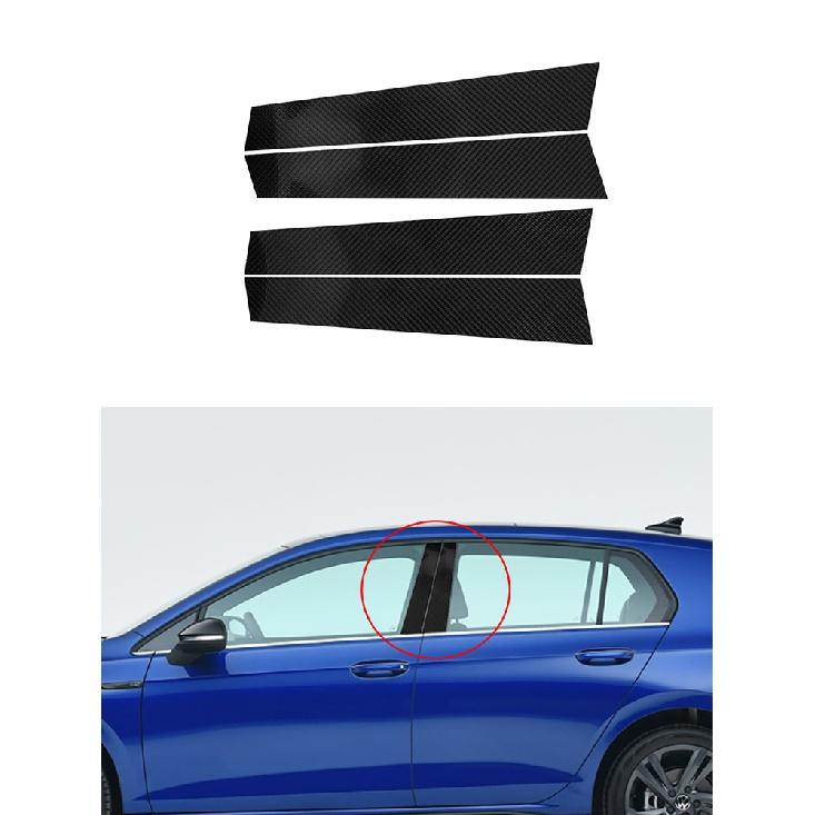 Для Volkswagen VW Golf 8 MK8 GTI автомобильный порог поднимающаяся оконная панель подождите автомобильные аксессуары интерьер из углеродного волокна