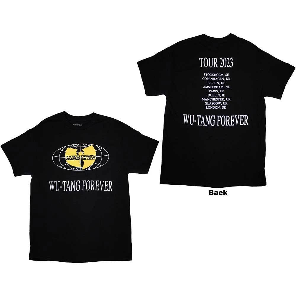 Wu-Tang Clan Tour '23 Wu-Tang Forever T-Shirt Black New