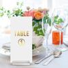 Clear Place Card Holder DIY Display Stand Table Number Stands  Commemorative Decoration