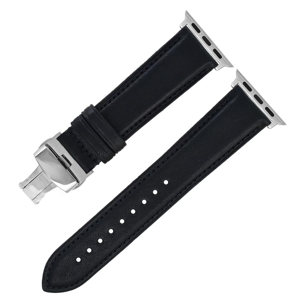 Подходит для Apple Iwatch 8/7 Поколения Apple Кожаные Часы С 42-миллиметровым Ремешком Из Кожи Растительного Дубления