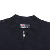 Fila Наследие Минималистичный Классический Модный Трендовый Ретро Повседневный Универсальный Удобный Вязаный Топ с Полумолнией и Коротким Рукавом Женские топы F51W628401FNV