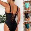 One Piece Swimsuit Women Sports Bodysuit Backless Swimwear Summer Female Bathers Bathing Swimming Monokini Beachwear
