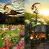 Stylish Garden Lights, String Lights for Lawns and Gardens, Garden Ornaments, Christmas Decorations, Outdoor Solar Powered, White Light (Monthly)