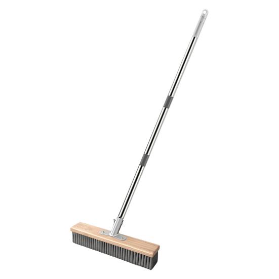 Щетка для чистки Регулируемая длина Уличная щетка для мытья Долговечная щетка для палубы Чистка гальки